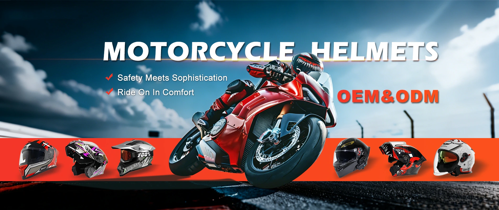 Kina producent af motorcykelhjelme
