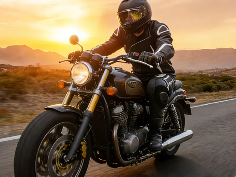 Hvordan kan man justere synsfeltet på bakspejlet på en elektrisk motorcykel til det optimale niveau?